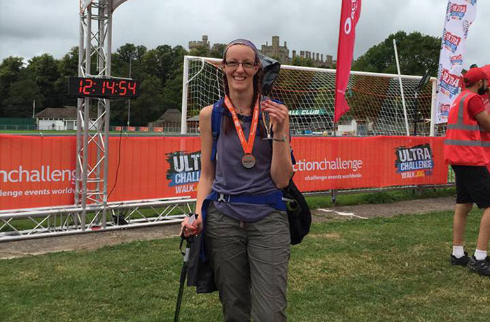 Natalie runs the London Marathon for Leah's Fairy Fund