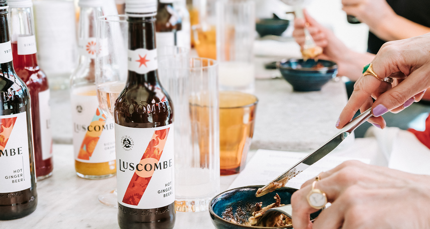 Luscombe Drinks featured on BBC Saturday Kitchen Live: Our Fiery Organic Ginger Beer