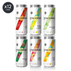 Luscombe Drinks Taster pack - 12 cans of the best selling premium drinks. Made in Devon.