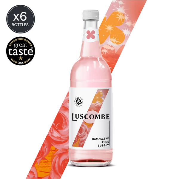 Large Damascene Rose Bubbly