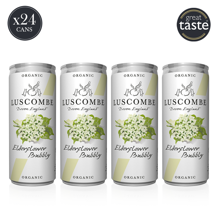 Elderflower Bubbly Cans